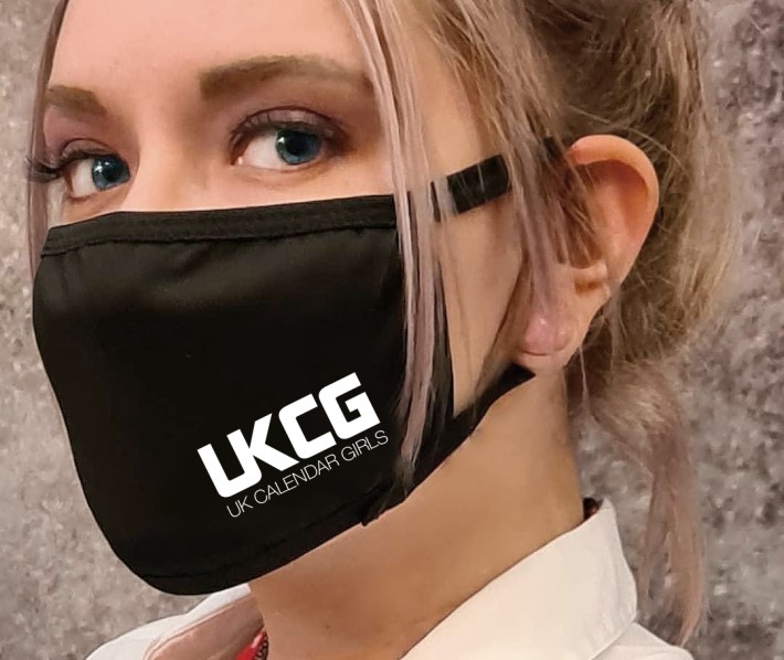 Official UKCG Branded Unisex Black Dust Cotton Face Covering #2